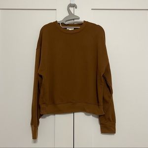 Frank and Oak Camel Sweatshirt (S)